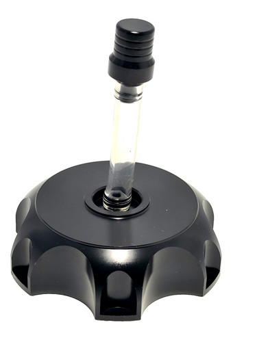 Black gas fuel - cap, alloy