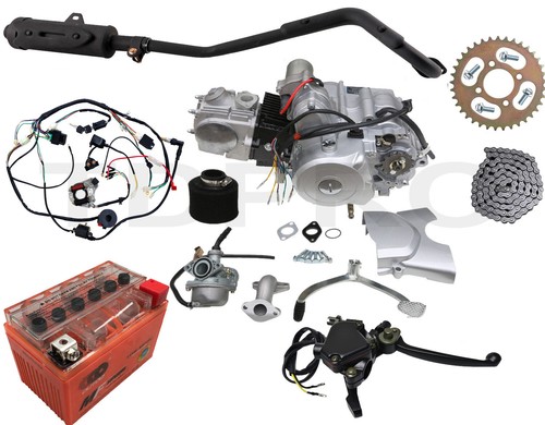 125cc semi auto engine - semi, motor